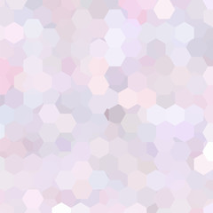 Abstract background consisting of pastel pink, white hexagons. Geometric design for business presentations or web template banner flyer. Vector illustration