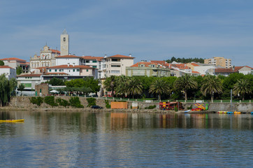 Mirandela una población a orillas del rio Tua. Distrito de Bragança. Tras-os-Montes. Portugal.