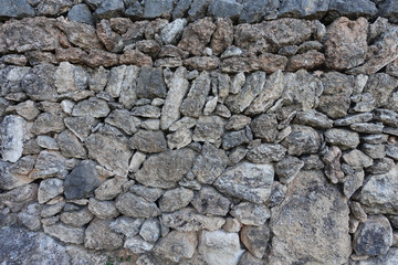 Stone background of a gray and brown color