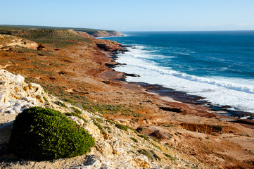 Fototapeta na wymiar Red Bluff Sandstone - Kalbarri - Australia