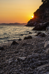 Croatia - beach sunset