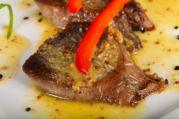 Pork tongue
