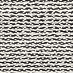 Hand drawn lines seamless pattern. Abstract geometric tiling background. Freehand black and white texture.