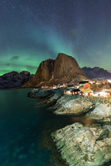 Hamnoy aurora borealis