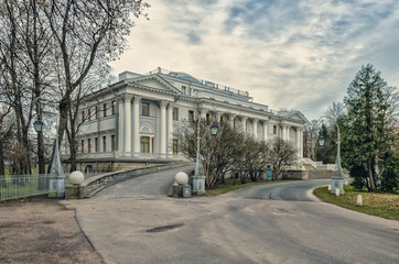 Yelagin palace in Saint Petersburg.