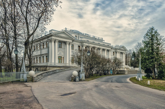 Yelagin Palace In Saint Petersburg.