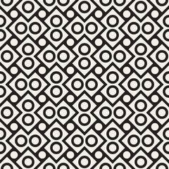 Vector seamless pattern. Modern stylish abstract texture. Repeating geometric tiles..