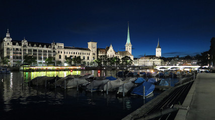 Fototapeta premium zurich city switzerland