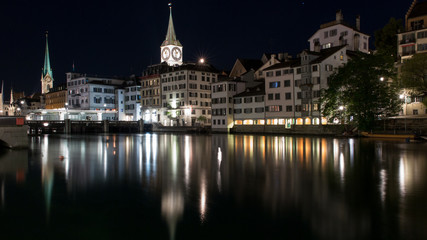 Fototapeta na wymiar Zurich city Switzerland