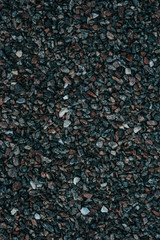 full frame shot of small pebbles on ground for backdrop