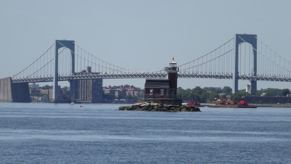 Lighthouse with Bridge