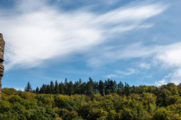 Sky over German Mountain