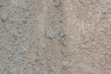 Soil or dirt with old cement from contruction road for background