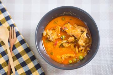 Panaeng curry with pork