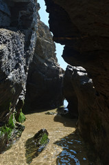 Porto Covo Caves in Costa Vicentina. Alentejo, Portugal