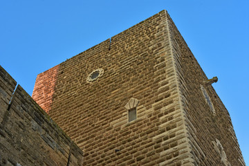 Italy, Gioia del Colle, Norman-Swabian Castle, 9th century. External walls.