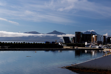 Norway - Tromso Harbour view 