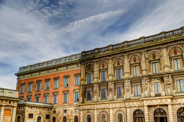 Royal palace in Stockholm