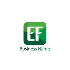 Obraz premium Initial Letter EF Logo Template Design