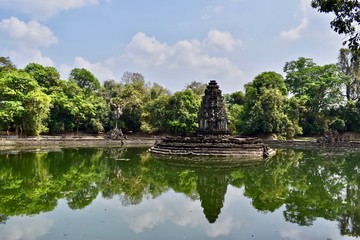 Neak Pean - ancient hospital of Angkor Temples (Siem Reap, Cambodia)