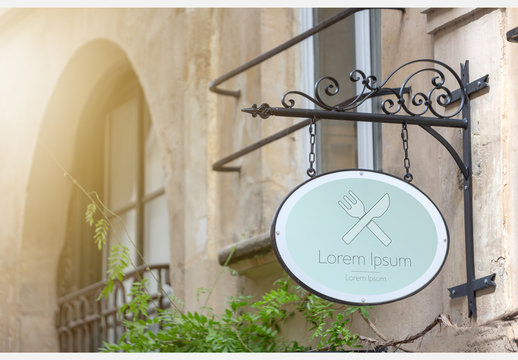 Outdoor Signage Mockup