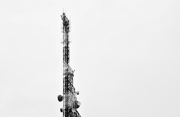  telecommunication antenna - closeup