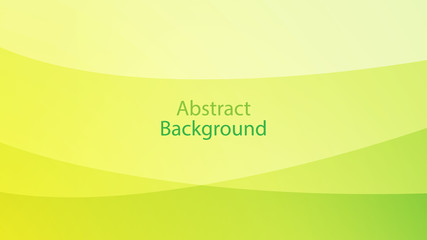 Obraz premium Green color and Yellow color background abstract art vector