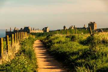 Ch&acirc;teau de Dunnottar, Ecosse 