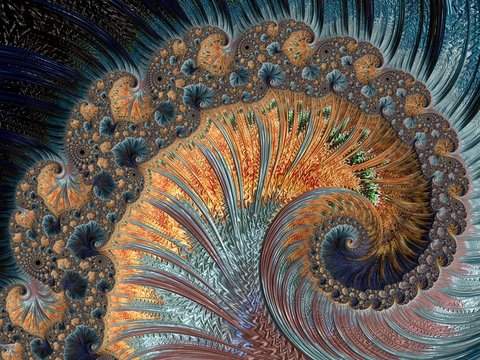 Fractal a never-ending pattern. Abstract Computer generated Fractal design. Fractals are infinitely complex patterns that are self-similar across different scales. Great for cell phone wall paper. 