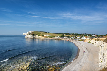 Freshwater Bay on the Isle of Wight in England