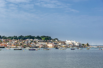 Fototapeta na wymiar Cowes on the Isle of Wight in England