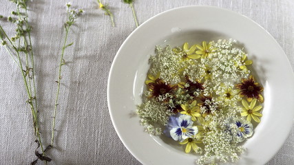 Flowers in a Bowl - Wedding Decoration