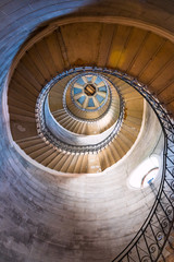 Les escaliers de la tour de la Basilique Notre-Dame-de-Fourvière