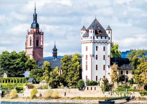 Kurf&uuml;rstliche Burg Eltville, Deutschland