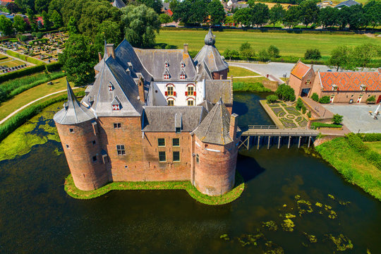Ammersoyen Castle in the Netherlands