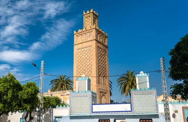Fototapete Rund Blick auf eine Moschee in Oran, Algerien © Leonid Andronov