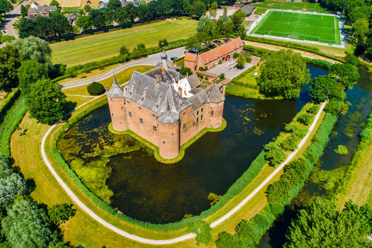 Ammersoyen Castle in the Netherlands