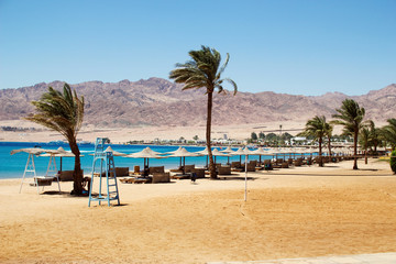  Recreation area near sea in luxury hotel, Dahab, Egypt