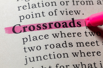 definition of crossroads