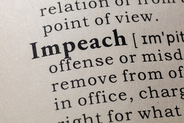 definition of impeach