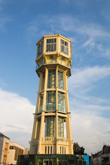 Fototapeta na wymiar watertower in Siofok