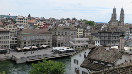 Obraz premium zurich beautiful city in europe