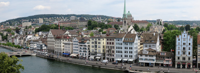 Obraz premium zurich beautiful city in europe