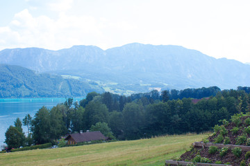 Austria Attersee lake