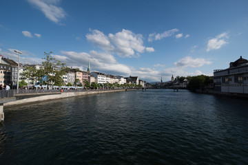 Obraz premium zurich city switzerland