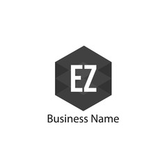 Obraz premium Initial Letter EZ Logo Template Design