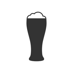 Glass of beer icon