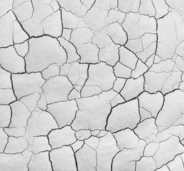 Cracked surface in the form of a background 