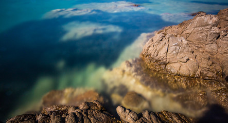 Sardinian shore rocks