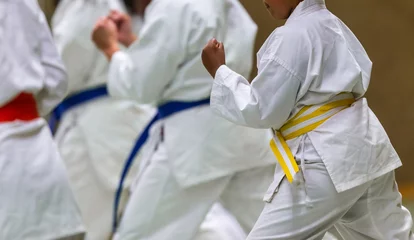 Fotobehang Vechtsport Karate Shotokan Kata  © RobertNyholm